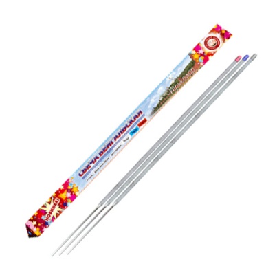 Триколор 650 мм. Бенгальские огни цветные купить в Оренбурге | orenburg.salutsklad.ru