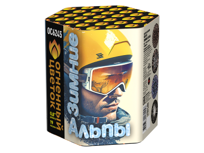 Зимние Альпы Батарея салютов купить в Оренбурге | orenburg.salutsklad.ru