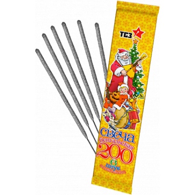 200 мм. Бенгальские огни купить в Оренбурге | orenburg.salutsklad.ru