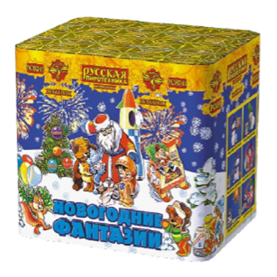 Новогодние фантазии New Салют купить в Оренбурге | orenburg.salutsklad.ru